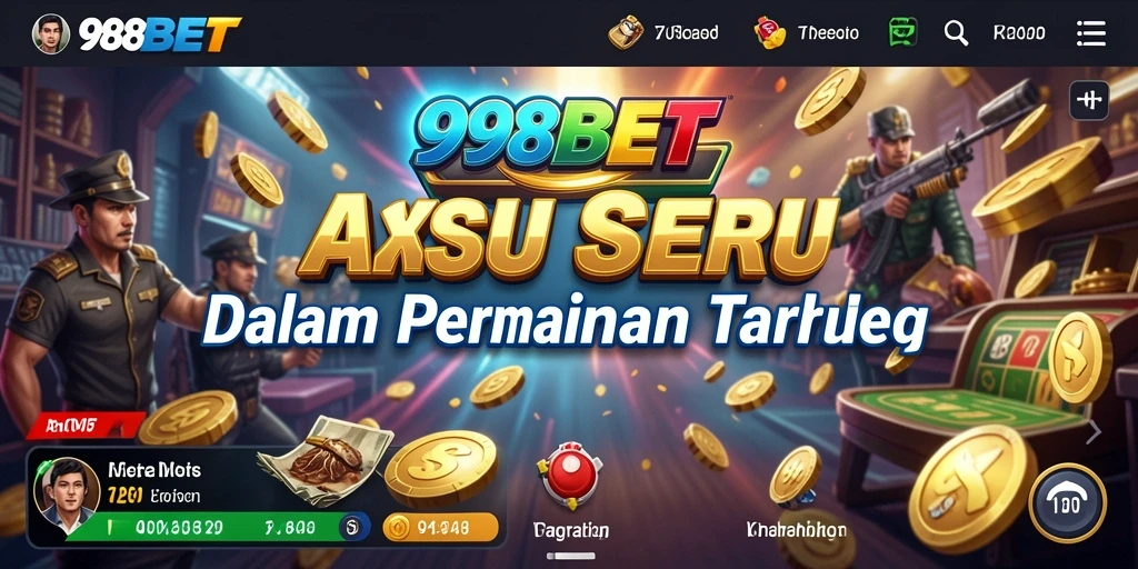 Tampilan seru gameplay 988BET yang penuh aksi dan tantangan.