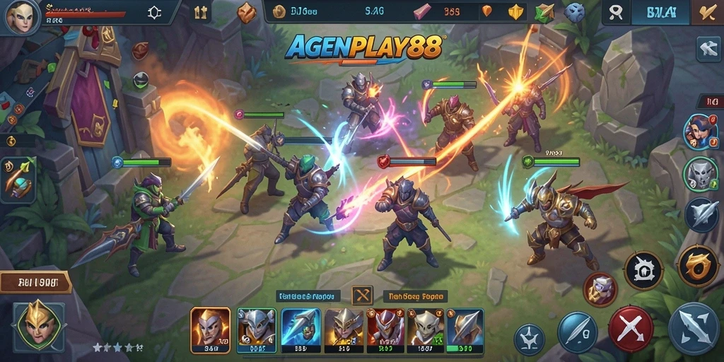 Tampilan menarik dari gameplay AGENPLAY88 yang penuh strategi.