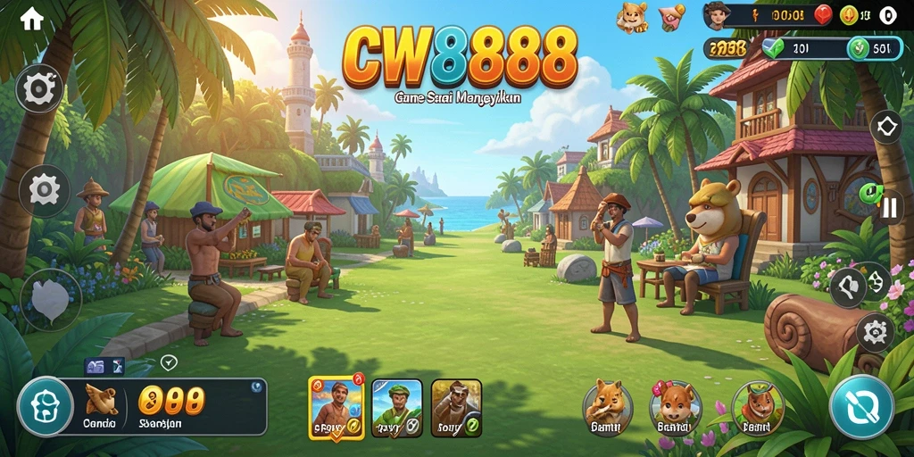 Screenshot gameplay CW8888 yang menampilkan momen seru dan interaksi pemain.