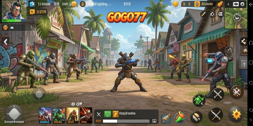 Tampilan gameplay GOGO77 yang menarik dalam simulasi interaktif.