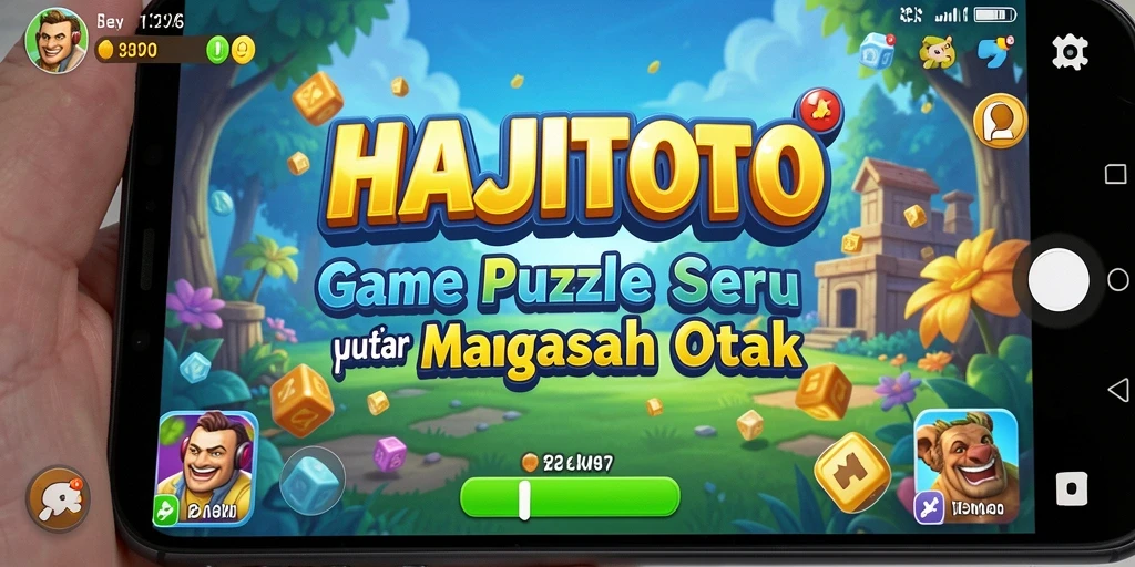 Screenshot gameplay HAJITOTO menampilkan tantangan puzzle yang menarik.