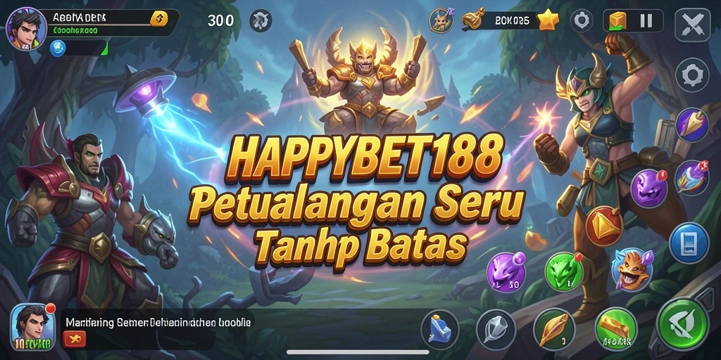 Gameplay seru petualangan di HAPPYBET188.