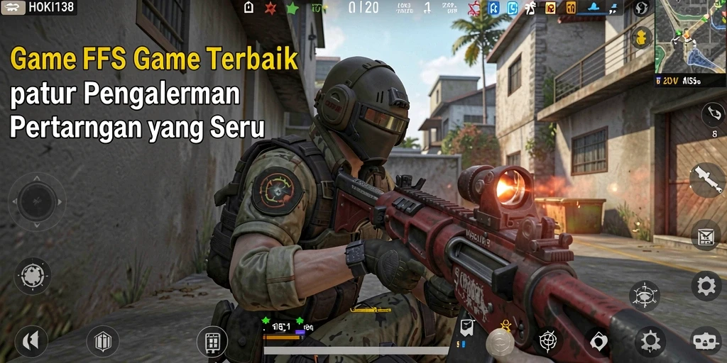Screenshot HOKI138 memperlihatkan aksi tembak-menembak yang mendebarkan.