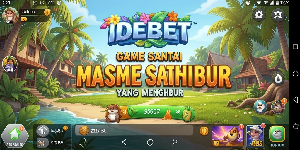 Tampilan gameplay yang sederhana dan menyenangkan di IDEBET.