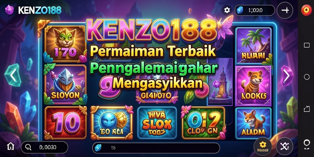 Tampilan gameplay KENZO188 yang menawan dan penuh aksi.
