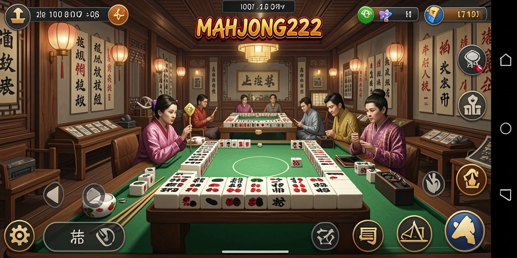 Screenshot gameplay <strong>MAHJONG222</strong> menampilkan aksi seru dalam permainan musik.