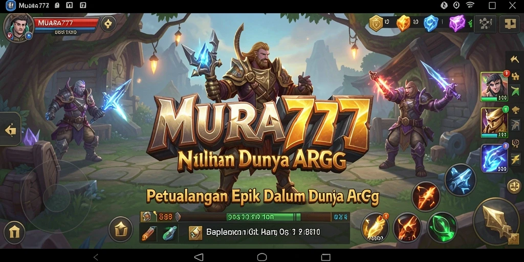 Tampilan menakjubkan dari gameplay ARPG MUARA777.