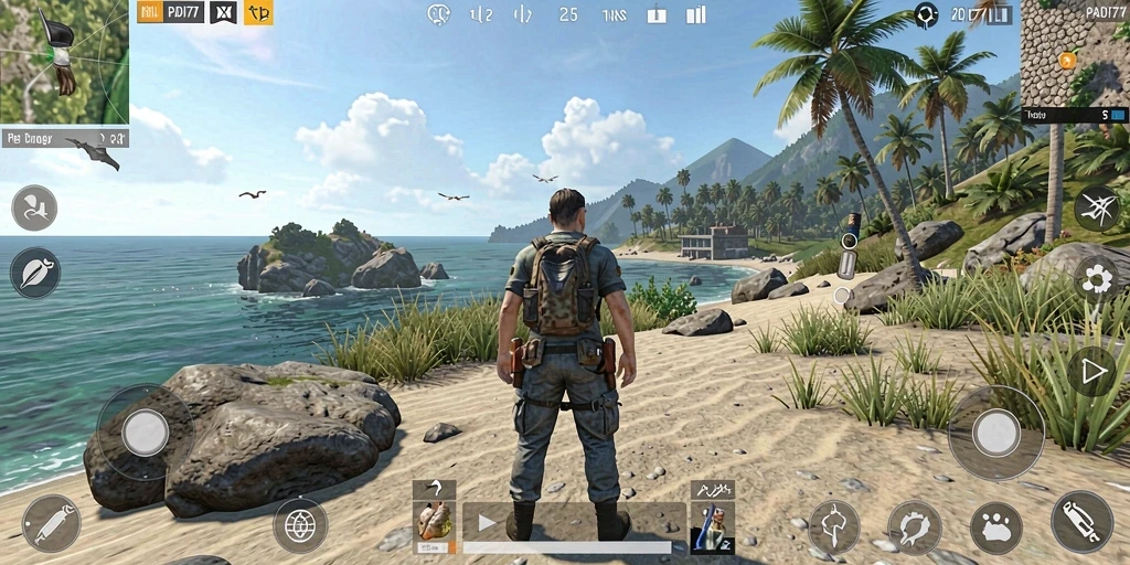 Tampilan gameplay PADI777 yang menakjubkan dalam dunia terbuka.