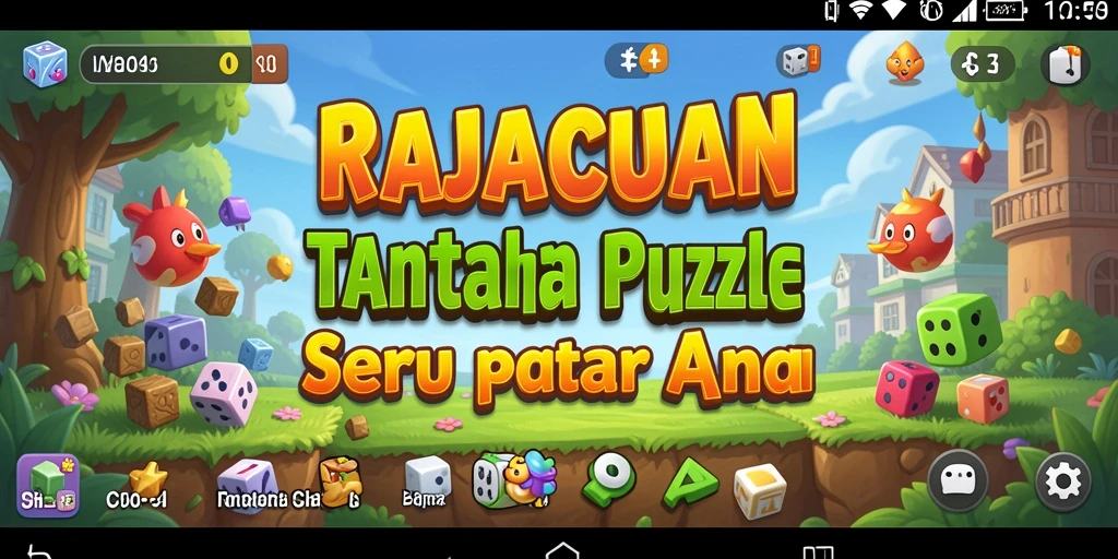 Tampilan gameplay RAJACUAN yang menantang dan menarik.