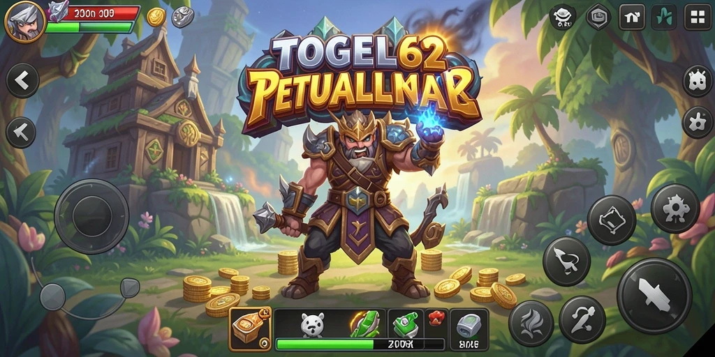 Screenshot TOGEL62 menampilkan aksi petualangan RPG yang menakjubkan.