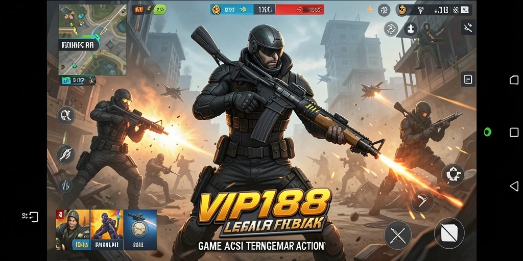Tampilan gameplay VIP188 yang mendebarkan dengan aksi yang intens.